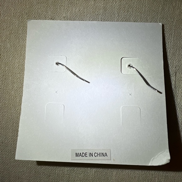 Lia Sophia Drop Hammered Earrings - Picture 4 of 5